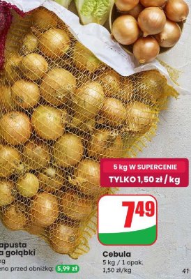 Cebula promocja w Dino