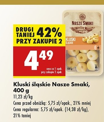 Kluski ślaskie Nasze smaki promocja