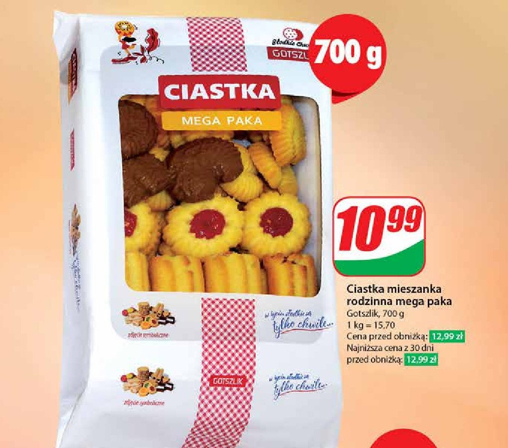 Ciastka familijne miks Gotszlik promocja