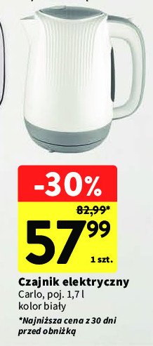 Czajnik elektryczny carlo 1.7 l Botti electronic promocja