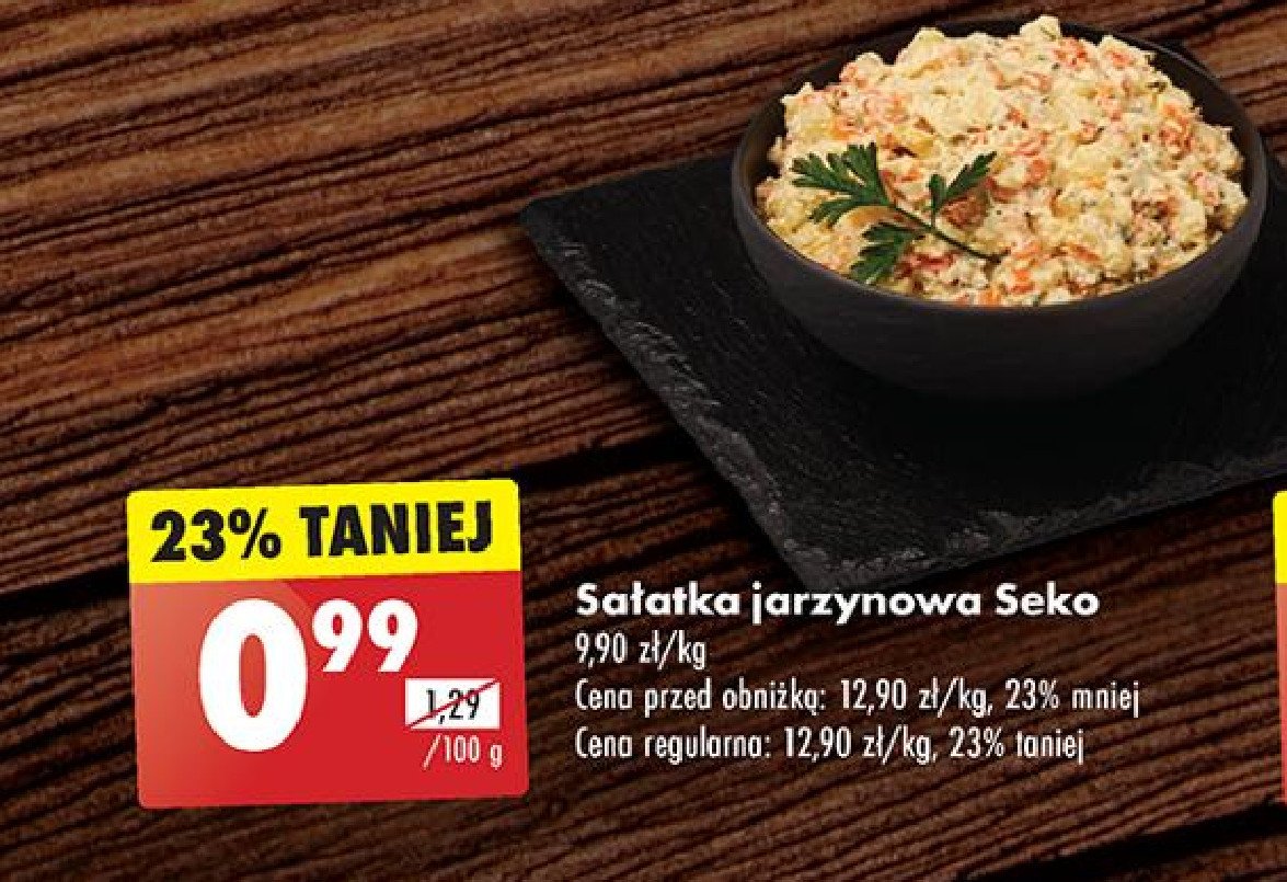 Sałatka jarzynowa Seko promocja