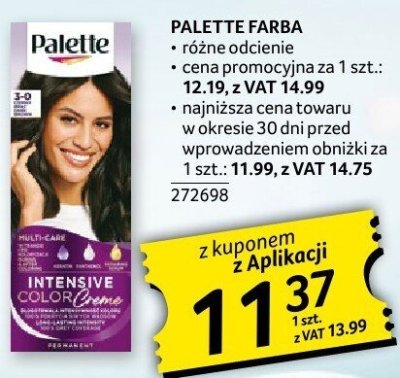 Farba do włosów Palette promocja w Selgros
