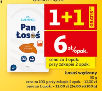 Łosoś wędzony Pan Łosoś promocja