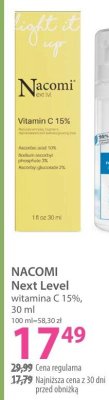 Serum NACOMI Next Level witamina C 15% promocja w Hebe
