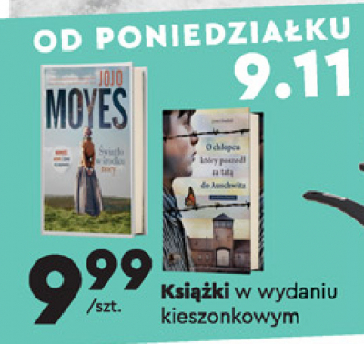 Jojo moyes - 艣wiat艂o w 艣rodku nocy promocja