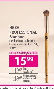 Pędzel bamboo 07 Hebe professional promocja