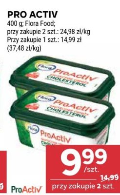 Twaróg ProActiv Flora Food promocja w Stokrotka