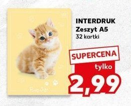 Zeszyt a5 32k Interdruk promocja