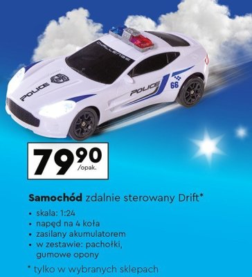 Samochód zdalnie sterowany Drift promocja w Biedronka