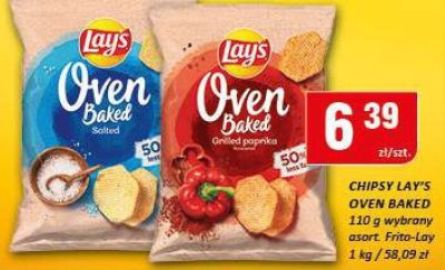 Chipsy Lay's Oven Baked Frito-Lay promocja w Chorten