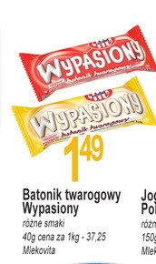 Baton truskawkowy Mlekovita wypasiony promocja