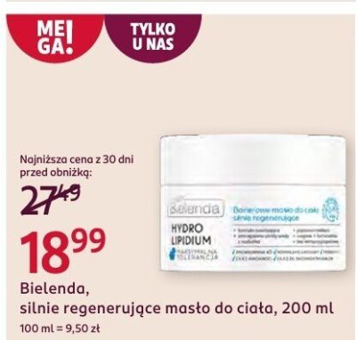 Silnie regenerujące masło do ciała  promocja w Rossmann
