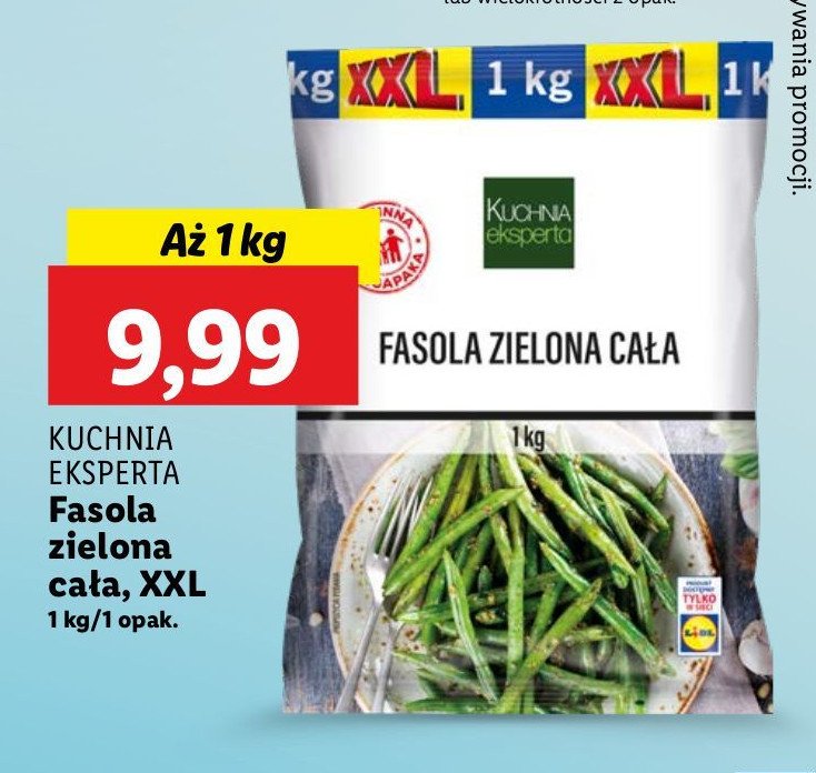 Fasolka zielona cała KUCHNIA EKSPERTA promocja