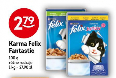 Karma dla kota kaczka Purina felix sensations promocja