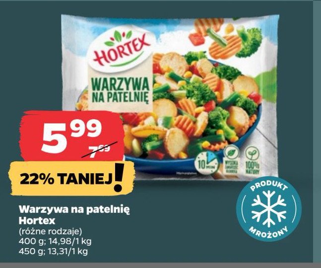 Warzywa na patelnię Hortex promocja