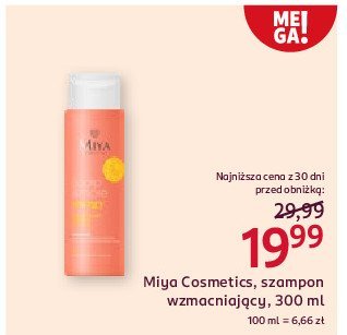 Szampon do włosów wzmacniający Miya cosmetics promocja