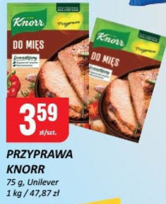 Przyprawa Knorr Unilever promocja w Chorten