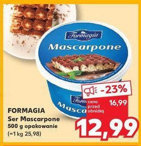 Ser mascarpone Formagia promocja