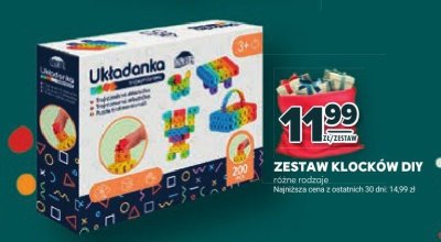 Zestaw klocków DIY układanka promocja w Stokrotka