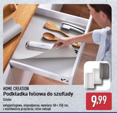 Podk艂adka foliowa do szuflady 50 x 150 cm Home creation promocja