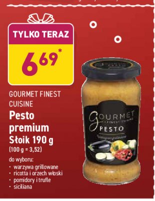Pesto premium pomidory i trufle Freihofer gourmet promocja