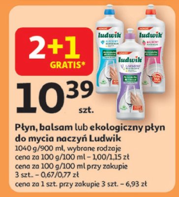 P艂yn do mycia naczy艅 malinowy Ludwik promocja