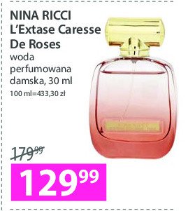 Woda toaletowa Nina ricci l'extase caresse de roses promocja