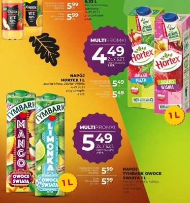 Napój Tymbark Owoce Świata Mango 1 L promocja w Duży Ben