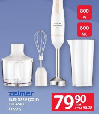 Blender ręczny Zelmer ZHB45621 800ML 800W promocja w Selgros