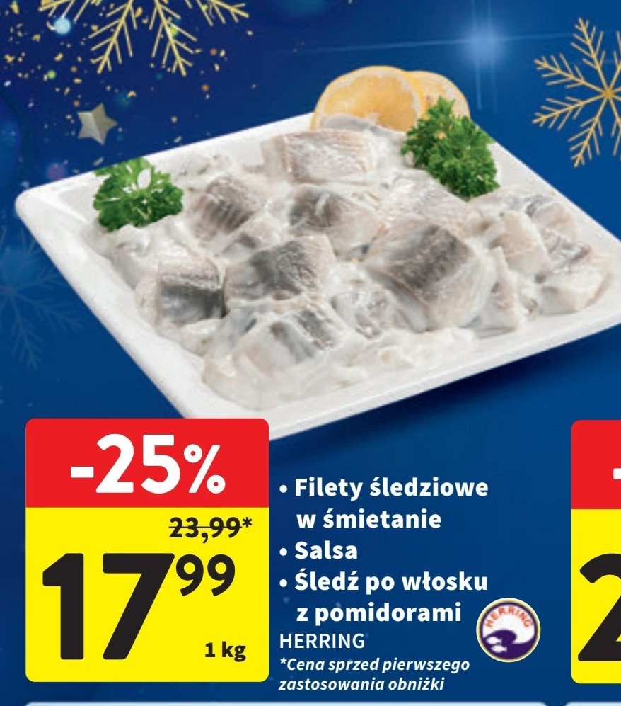 Filety śledziowe z suszonymi pomidorami Herring promocja