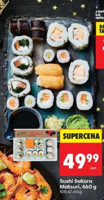 Sushi Sakura Matsuri 460 g promocja w Biedronka