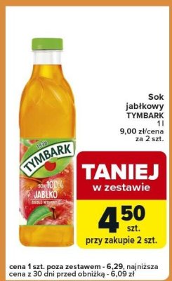 Sok jabłkowy promocja w Carrefour Express