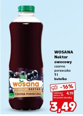 Nektar owocowy czarna porzeczka promocja w Kaufland