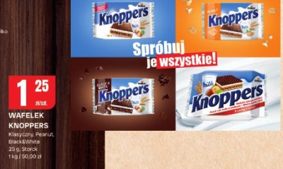 Wafelek Knoppers promocja w Chorten