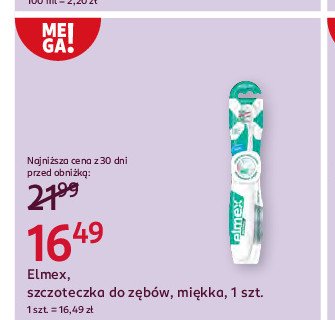 Szczoteczka do zębów soft Elmex promocja