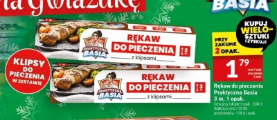 Rękaw do pieczenia Praktyczna Basia 3 m promocja w Twój Market