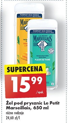 Żel pod prysznic mango i marakuja Le petit marseillais promocja