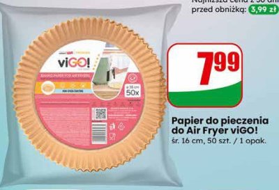 Papier do pieczenia do Air Fryer viGO! promocja w Dino