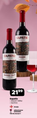 Wino czerwone Sachino promocja w Netto