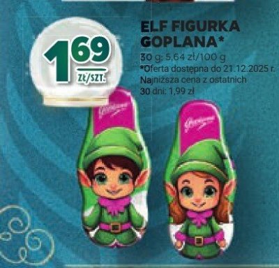 Elf Figurka goplana promocja w Stokrotka
