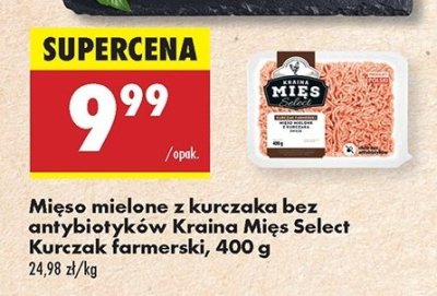 Mięso mielone z kurczaka bez antybiotyków Kraina mięs promocja