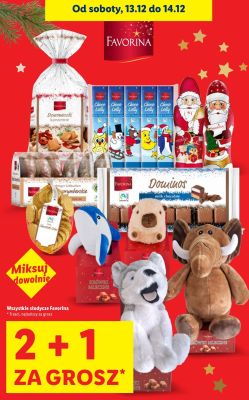 Czekolada Favorina Dowiaci mleczne promocja w Lidl