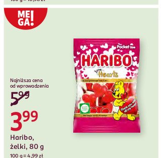 Żelki HARIBO LOVE HEARTS promocja