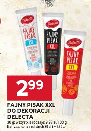 Fajny pisak czarny Delecta promocja w Stokrotka