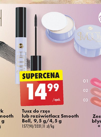 Rozświetlacz do twarzy Bell smooth promocja