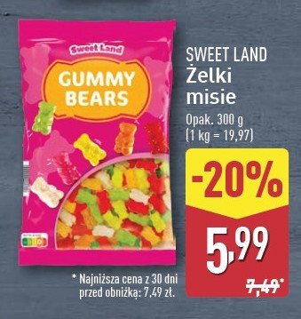 Żelki misie Sweetland promocja