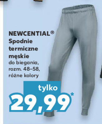 Spodnie termiczne męske 48-58 Newcential promocja