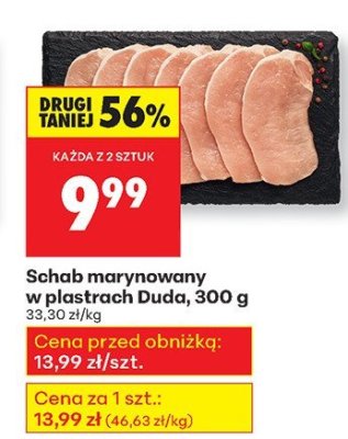 Schab marynowany w plastrach  promocja w Biedronka