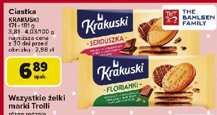 Ciastka Krakuski florianki Krakuski bahlsen promocja