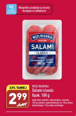 Salami classic Wędliniarnia classic promocja